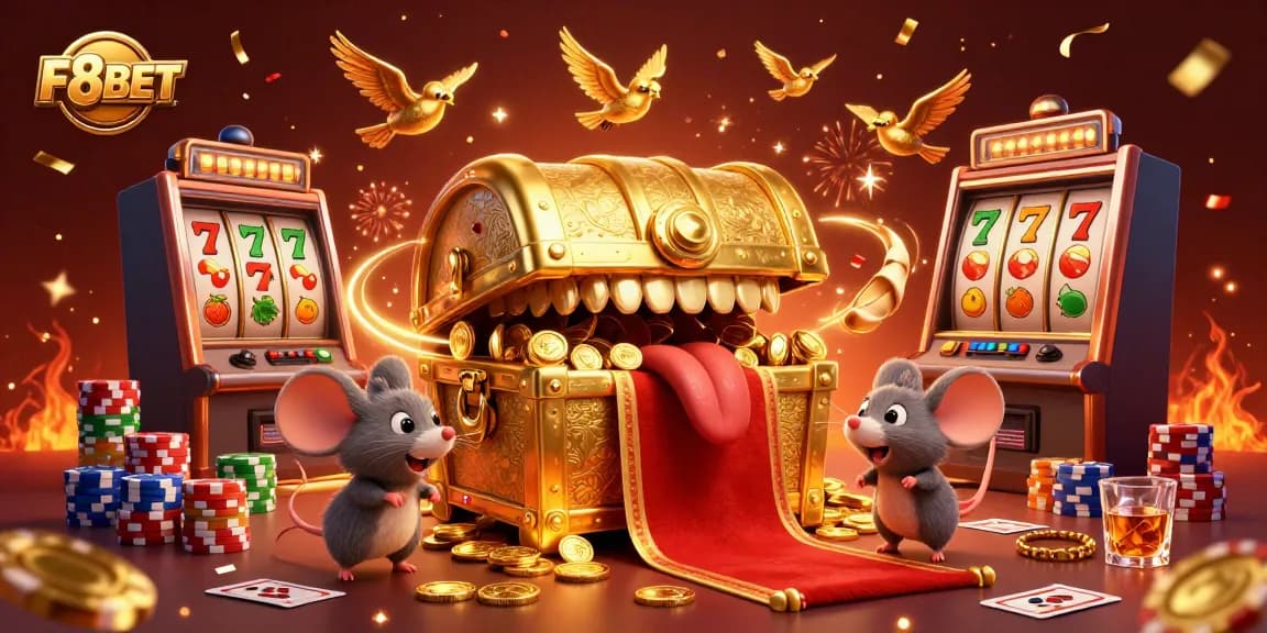 Spin the reels and win big with F8BET's vibrant slot offerings and exciting casino atmosphere!