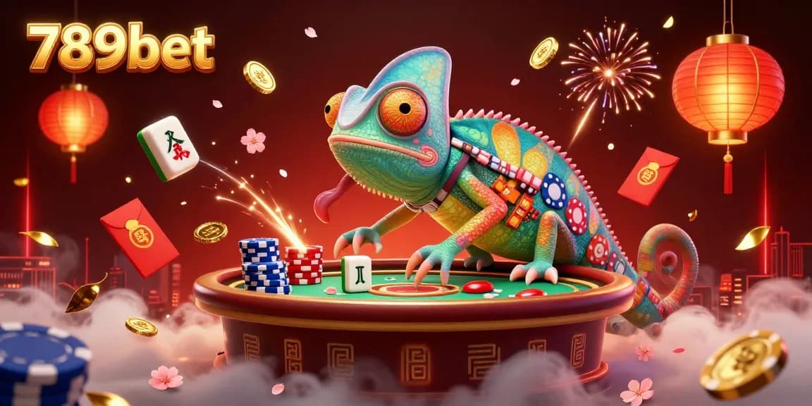 Experience the thrill of gaming with 789bet in a vibrant, dynamic casino scene filled with colorful elements.