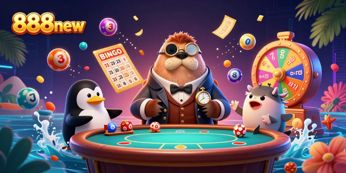 Experience thrilling gameplay at 888new with the jolly walrus and his captivating card games.