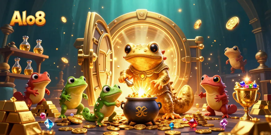 Alo8 players immerse in vibrant casino magic as alchemists transform elements into gold treasures.